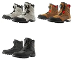 Icon Stormhawk Boots Adult 7-14 Gray Brown Black. Fixed Price $210.40.