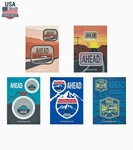 Porsche Ahead Sticker Set No Limited Edition Genuine WAP0508010SSTS. Fixed Price $45.59.