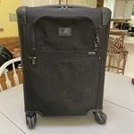 Tumi Alpha Black Expandable 4 Wheeled Spinner Carry On 22061D2 - Read. Fixed Price $299.99.