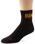 Sockguy Men's Boom Pow Socks, Black, SIZE:10-13/SHOE 6-12. Fixed Price $18.54.