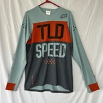 Troy Lee Designs Tld Mens Skyline Ls Bike Jersey Stone Blue/clay Medium Closeout. Fixed Price $40.00.