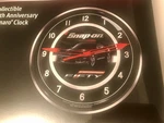 Snap On Collectable 50TH Anniversary Camero Wall Clock - New. Fixed Price $289.00.