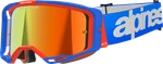 Alpinestars Goggles Vision 8 Wordmark Blue/orange Red Mirror Part 5101325-7303. Fixed Price $79.95.