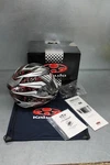 Nice New Kabuto Aeroblade Iii Rovente White Red Extra Small Helmet. Fixed Price $115.00.