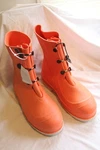 New Tingley Hazmat Hazproof Boots Steel Toe Astm 82330 Orange Size 12. Fixed Price $35.00.
