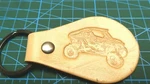 Polaris Leather Rzr XP1000 900 800 Turbo Custom Design Keyring Chain Fob. Fixed Price $13.99.