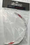 Icon Airflite Helmet Rear Spoiler Redoodle White #0133-1430. Fixed Price $25.00.