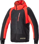 Alpinestars Mse Hybrid Hooded Jacket Black Red 4201824-1463-4X 4XL. Fixed Price $369.95.