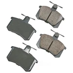 Disc Brake Pad Set-base Akebono EUR228. Fixed Price $45.67.