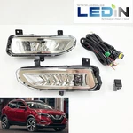 Led Clear Lens Fog Light Set For 2020 2021 Nissan Rogue Sport Switch Wire 6000K. Fixed Price $69.98.