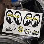 8 Mooneyes Sticker Sheet Decal Hot Rod Drag Racing Nhra Vtg Auto Scta. Fixed Price $12.99.
