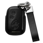 Smyfob Black Leather Keychain And Car Cover With Lexus Shell Holder C.... Fixed Price $31.27.