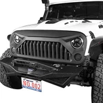 Upgraded Abs Front Angry Bird Grille Black For 2007-2018 Jeep Wrangler Jk. Fixed Price $99.99.