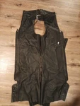 Harley Davidson Large Men's Deluxe Leather Motorcycle Chaps 98091-06VM **read. Fixed Price $124.99.