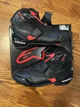 Alpinestars SMX-1R Vented V2 Boots Us 9.5 Eu 44 Black/red. Fixed Price $149.99.
