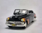 1949 Mercury Convertible Diorama Collectible Diecast Model Car 1:64 Black Loose. Fixed Price $12.99.