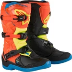Alpinestars Tech 3S Youth Boots 4 Orange Fluo/enamel Blue/yellow. Fixed Price $199.95.