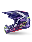 Alpinestars SM7 Deed Helmet Large Offroad Purple Pink Glossy. Fixed Price $519.99.