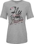 Fly Racing 356-4032X Women's Vintage Tee Grey Extra Large. Fixed Price $31.35.