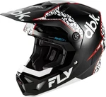 Fly Racing Formula Cp Dbk Helmet Black/white/red 2X-LARGE 73-00442X. Fixed Price $259.95.