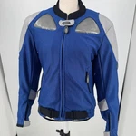 Cortech 1GX Air Tour Master Motorcycle Jacket Womens Blue Full Zip Padded Size. Fixed Price $34.97.