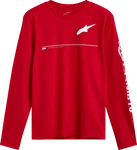 Alpinestars Committed Long-sleeve Csf T-shirt Red 2XL 1215-71200-30-2X. Fixed Price $36.19.