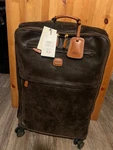 Brics Milano Life 27 Compound Spinner Olive. Fixed Price $400.00.