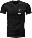 Fly Racing 354-04122X Desert Tee Black Premium Cotton Crew Neck T-shirt. Fixed Price $39.70.