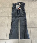 Victory Motorcycle Women's Black Leather Chaps 3XL 286373914. Fixed Price $99.00.