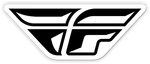 Fly Racing Sticker F-wing 4" 100PK Die Cut Laminated Graphics/decals. Fixed Price $48.95.