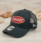 Peterbilt Hat Red Logo Black Mesh Trucker Snapback Cap. Fixed Price $25.60.