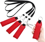 Floating Neoprene Boat Keychain, 3 Pack And Lanyard, Floatable Foam. Fixed Price $10.99.