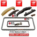 Timing Chain Kit For Camshaft Febi Audi Porsche Seat Vw 2.3 2.8 3.2 3.6 Fsi VR6. Fixed Price $238.54.