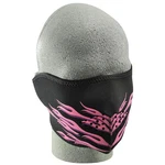 Zanheadgear WNFM054H Neoprene 1/2 Face Mask, Pink Flames. Fixed Price $13.66.