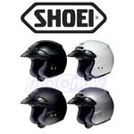 Shoei Rj Platinum-r Open-face Motorcycle Helmet Black White Silver Matte. Fixed Price $378.87.