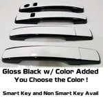 Gloss Black Door Handle Overlays Fits 2007 - 2012 Nissan Altima You Pick Color. Fixed Price $70.00.