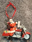 Harley-davidson 2006 Christmas Ornament Biker Santa 96907-07V New In Box. Fixed Price $8.99.