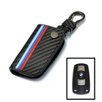 M-colored Stripe Carbon Fiber Smart Remote Key Fob For Bmw 1 3 Series X5 X6. Fixed Price $17.09.