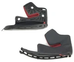 Shoei X-fourteen X-14 Cheek Pad Set Gray/red. Fixed Price $68.94.