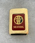 Ford Mustang Gold Tone Money Clip. Fixed Price $10.00.