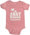 Fasthouse Vacay Infant Short Sleeve Onesie Mauve. Fixed Price $22.93.
