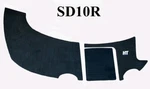 Hydro-turf Rear Boarding Mats Sea-doo 00-08 Islia SD10R Black Goove 3M. Fixed Price $226.99.