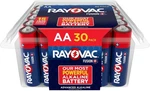 Rayovac Fusion Batteries (30 Pack), Double Alkaline Count (pack Of 1). Fixed Price $26.76.