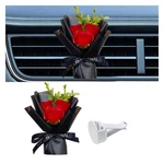 Mini Bouquet Car Air Vent Clip, Cute Rose Conditioner Decoration Dr.... Fixed Price $12.44.