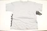 Thor 3030-2905 Side Logo Short Sleeve Small Grey Tee Shirt Nos. Fixed Price $13.49.