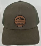 Cambridge Leaders Club Snapback Cap Hat Mesh Sides Leather-like Patch Adjustable. Fixed Price $9.95.