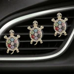 Duscoke 3PCS Bling Turtle Car Air Fresheners Vent Clip, Colorful, Multicolor. Fixed Price $11.94.