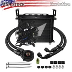 30 Row 10AN Alumimum Oil Cooler With 3/4"-16 M20X1.5 Filter Adapter & 7" Fan. Fixed Price $123.50.