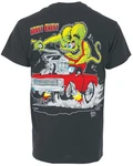 T-shirt Short Sleeve Cotton Black Rat Fink Heavy Chevy Men's X-large Each. Fixed Price $27.99.