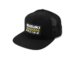 Suzuki Racing Hat Mesh Back Black 990A0-17213. Fixed Price $29.95.